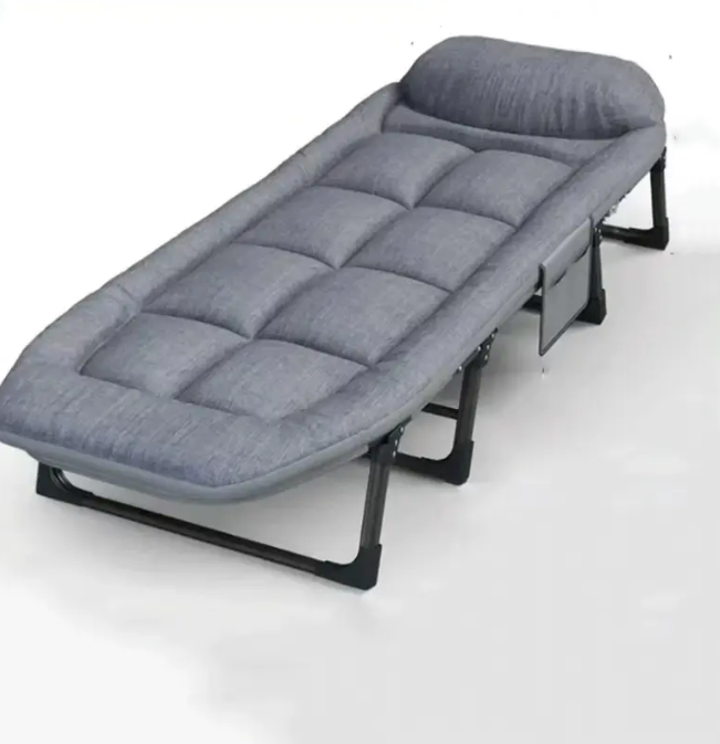 Portable Folding Lounge Bed – 6 Adjustable Positions for Personalized Comfort